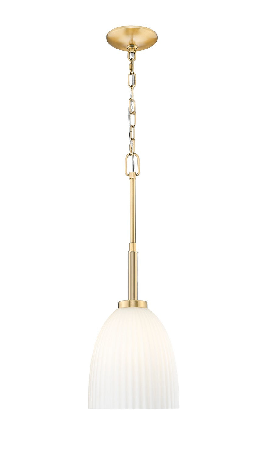 Z-Lite Canada - One Light Pendant - Naya - Modern Gold- Union Lighting Luminaires Decor