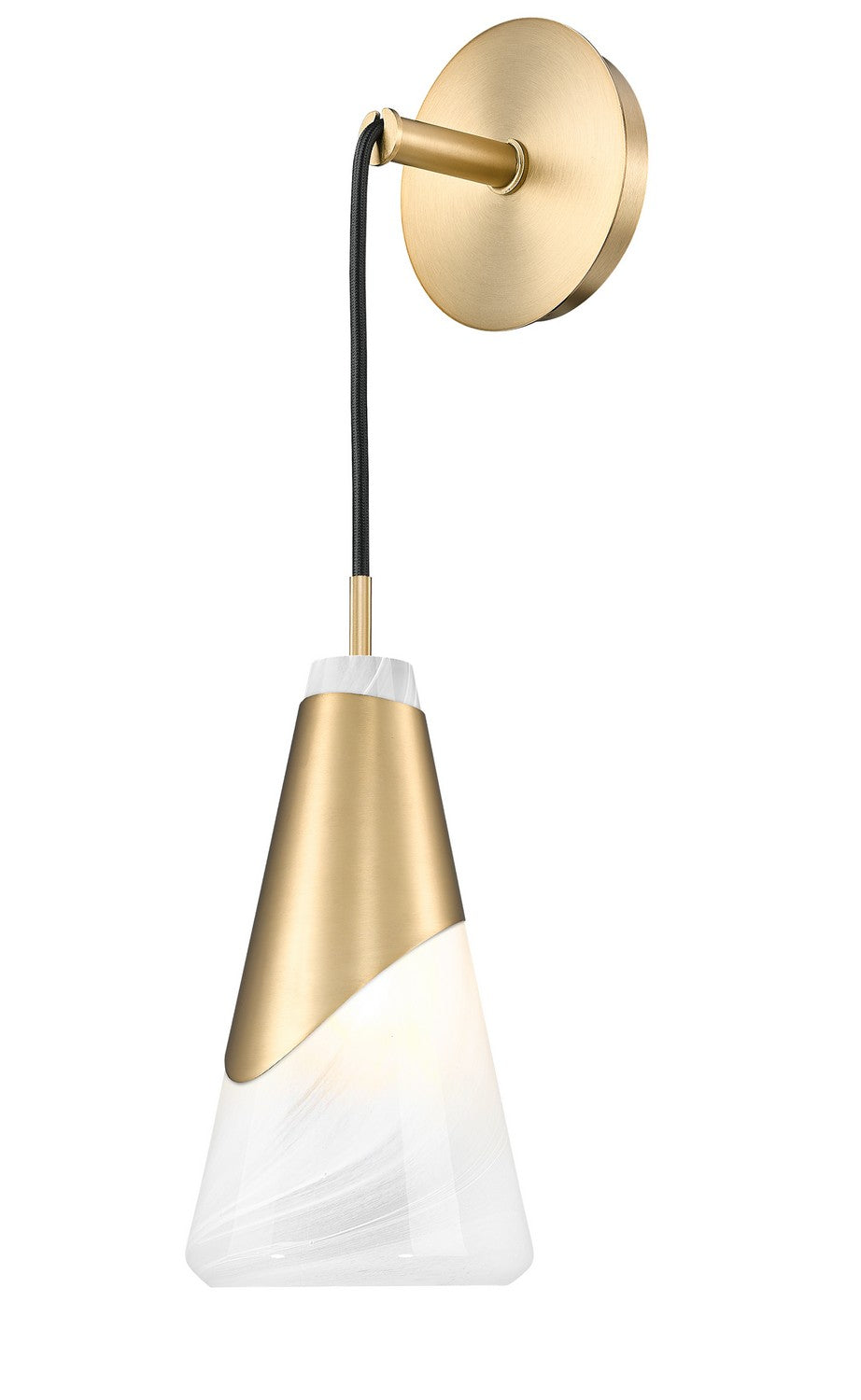 Z-Lite Canada - One Light Wall Sconce - Aimie - Modern Gold- Union Lighting Luminaires Decor
