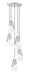 Z-Lite Canada - Five Light Chandelier - Aimie - Brushed Nickel- Union Lighting Luminaires Decor