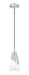 Z-Lite Canada - One Light Pendant - Aimie - Brushed Nickel- Union Lighting Luminaires Decor