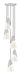 Z-Lite Canada - Five Light Chandelier - Aimie - Brushed Nickel- Union Lighting Luminaires Decor