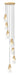 Z-Lite Canada - Seven Light Chandelier - Aimie - Modern Gold- Union Lighting Luminaires Decor