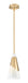 Z-Lite Canada - One Light Pendant - Aimie - Modern Gold- Union Lighting Luminaires Decor
