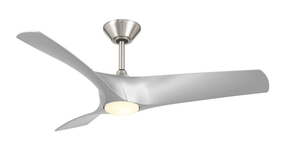 Modern Forms Fans Canada - 52" Ceiling Fan - Zephyr - Brushed Nickel/Silver- Union Lighting Luminaires Decor