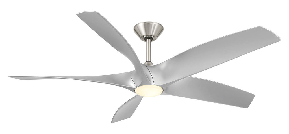 Modern Forms Fans Canada - 62" Ceiling Fan - Zephyr 5 - Brushed Nickel/Silver- Union Lighting Luminaires Decor