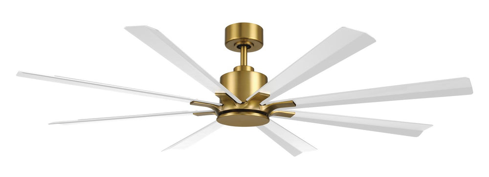 Modern Forms Fans Canada - 65" Ceiling Fan - Size Matters - Soft Brass/Matte White- Union Lighting Luminaires Decor