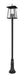 Z-Lite Canada - Six Light Outdoor Post Mount - Rainer - Black- Union Lighting Luminaires Decor