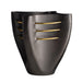 Arteriors - Vase - Jerusha - Blackened- Union Lighting Luminaires Decor