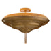 Arteriors - Two Light Semi-Flush Mount - Istanbul - Antique Brass- Union Lighting Luminaires Decor