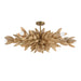 Arteriors - Six Light Semi-Flush Mount - Kasai - Natural- Union Lighting Luminaires Decor
