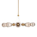 Arteriors - Nine Light Chandelier - Smyth - Smoke Luster- Union Lighting Luminaires Decor