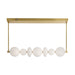 Arteriors - LED Chandelier - Raphael - Opal- Union Lighting Luminaires Decor