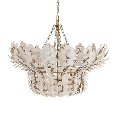 Arteriors - Eight Light Chandelier - Bilal - Ivory- Union Lighting Luminaires Decor
