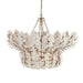 Arteriors - Eight Light Chandelier - Bilal - Ivory- Union Lighting Luminaires Decor