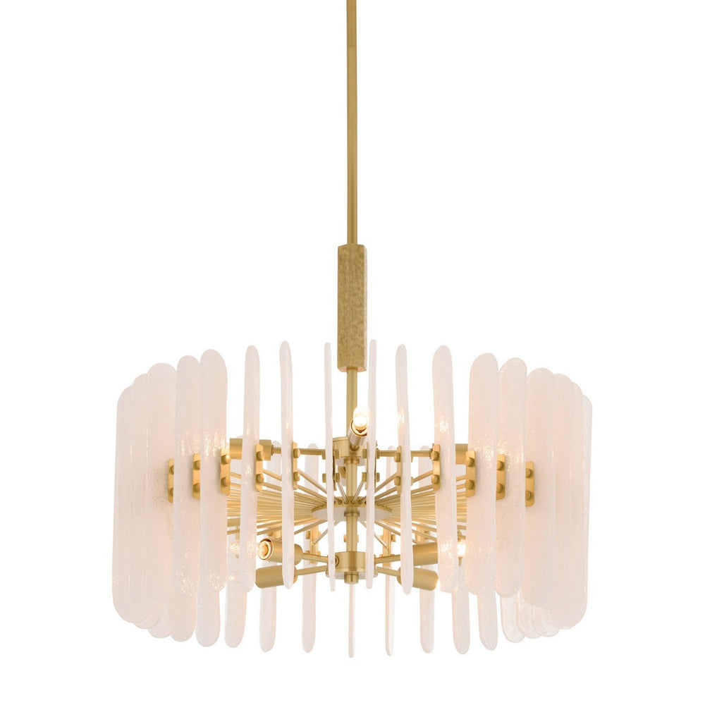 Arteriors - Eight Light Chandelier - Klaus - Clear- Union Lighting Luminaires Decor