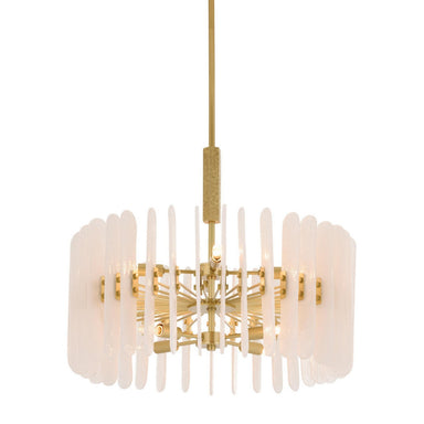 Arteriors - Eight Light Chandelier - Klaus - Clear- Union Lighting Luminaires Decor