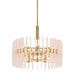 Arteriors - Eight Light Chandelier - Klaus - Clear- Union Lighting Luminaires Decor