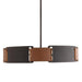 Arteriors - Five Light Chandelier - Ivan - Brown- Union Lighting Luminaires Decor