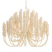 Arteriors - Six Light Chandelier - Kaia - Ivory- Union Lighting Luminaires Decor