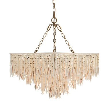 Arteriors - Six Light Chandelier - Josephine - Natural- Union Lighting Luminaires Decor