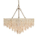 Arteriors - Six Light Chandelier - Josephine - Natural- Union Lighting Luminaires Decor