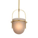 Arteriors - One Light Pendant - Kathleen - Frosted Smoke- Union Lighting Luminaires Decor