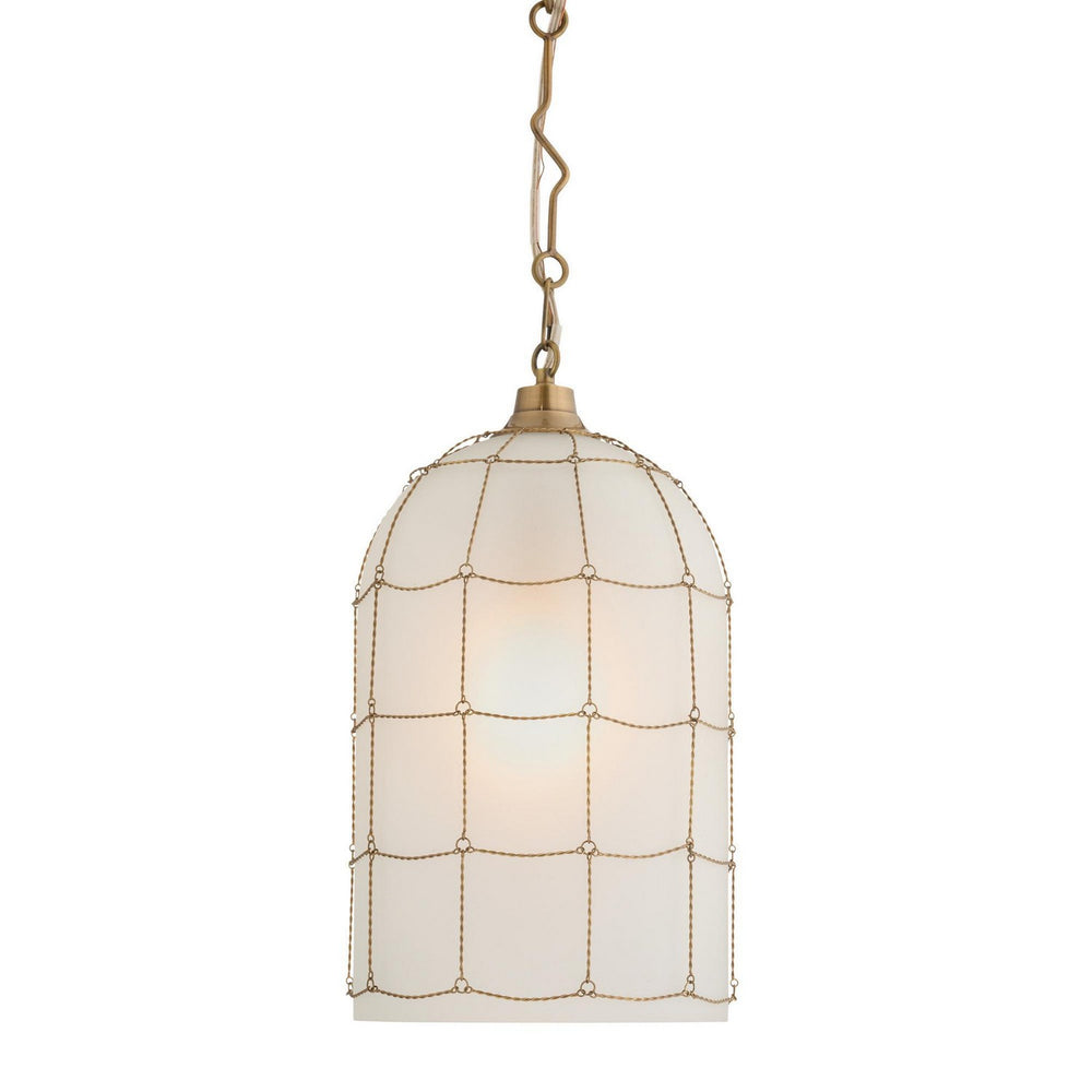 Arteriors - One Light Pendant - Jordan - Frosted- Union Lighting Luminaires Decor