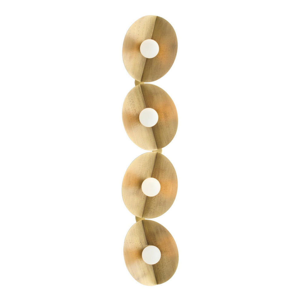Arteriors - Four Light Wall Sconce - Itzia - Antique Brass- Union Lighting Luminaires Decor