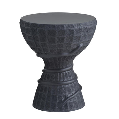 Arteriors - Outdoor Accent Table - Kobra - Black Volcanic Ash- Union Lighting Luminaires Decor