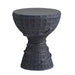 Arteriors - Outdoor Accent Table - Kobra - Black Volcanic Ash- Union Lighting Luminaires Decor