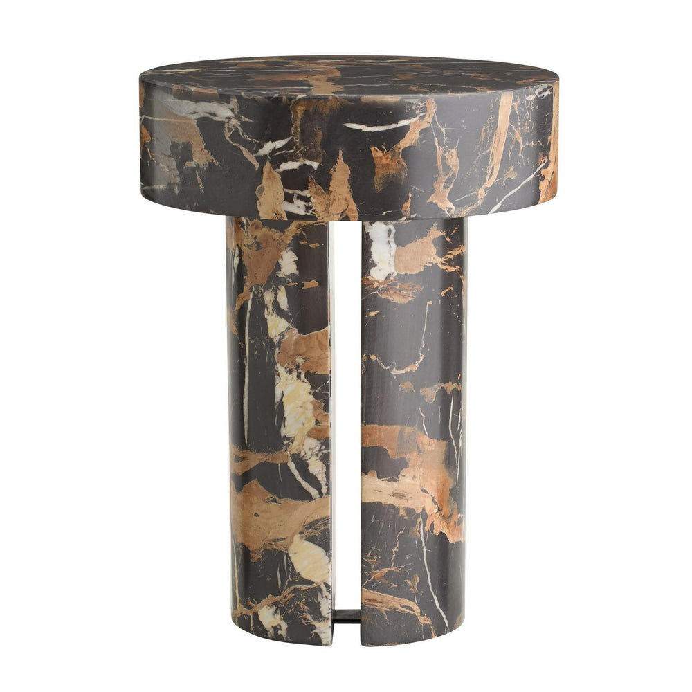 Arteriors - End Table - Kopi - Espresso & White- Union Lighting Luminaires Decor
