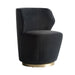 Arteriors - Chair - Poppy - Midnight Grey- Union Lighting Luminaires Decor