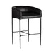 Arteriors - Bar Stool - Osbourne - Black- Union Lighting Luminaires Decor