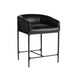 Arteriors - Counter Stool - Osbourne - Black- Union Lighting Luminaires Decor