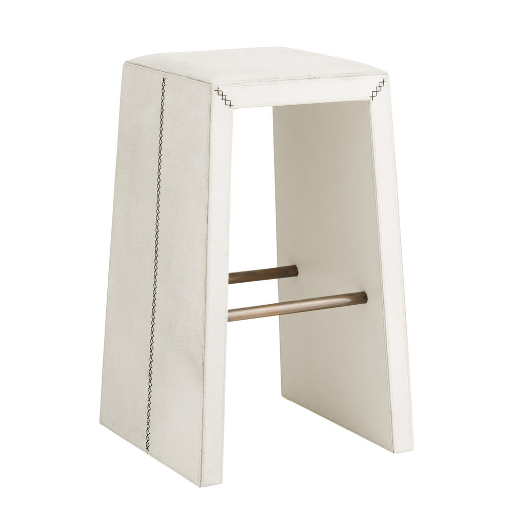 Arteriors - Bar Stool - Cowan - White- Union Lighting Luminaires Decor