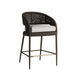 Arteriors - Outdoor Counter Stool - Juri - Porpoise- Union Lighting Luminaires Decor