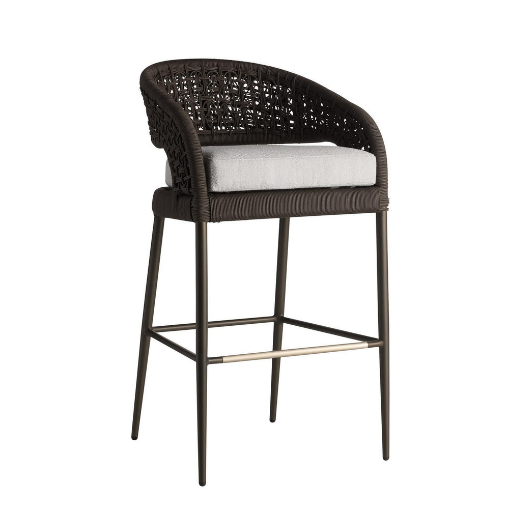 Arteriors - Outdoor Bar Stool - Juri - Porpoise- Union Lighting Luminaires Decor