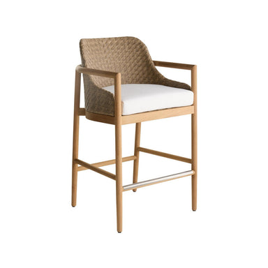Arteriors - Outdoor Bar Stool - Chilton - Pearl- Union Lighting Luminaires Decor