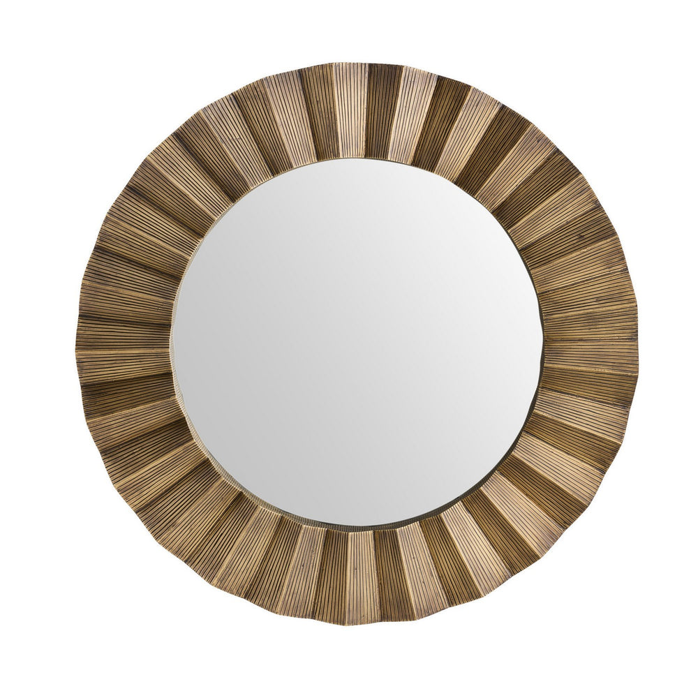 Arteriors - Mirror - Kelby - Dark Antique Brass- Union Lighting Luminaires Decor