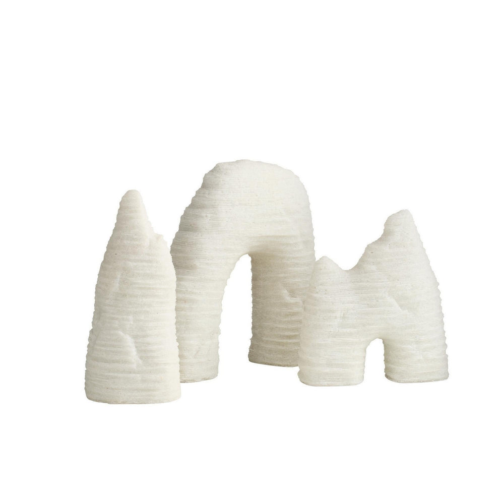 Arteriors - Sculptures, Set of 3 - Isla - Ivory- Union Lighting Luminaires Decor