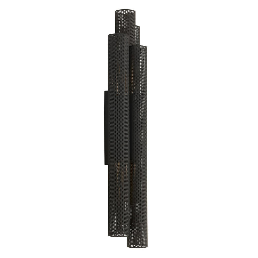 Arteriors - Two Light Outdoor Wall Sconce - Punch - Marine Grade Matte Black- Union Lighting Luminaires Decor