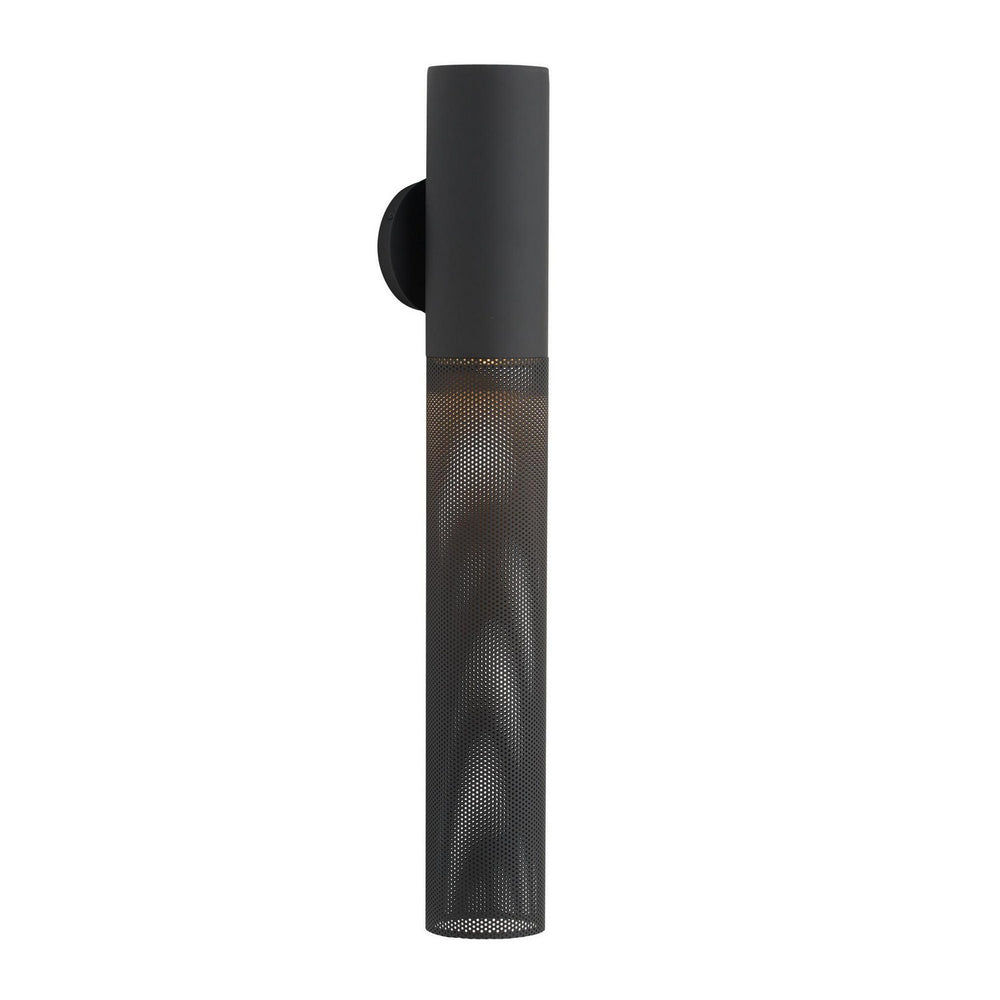 Arteriors - One Light Outdoor Wall Sconce - Punch - Marine Grade Matte Black- Union Lighting Luminaires Decor