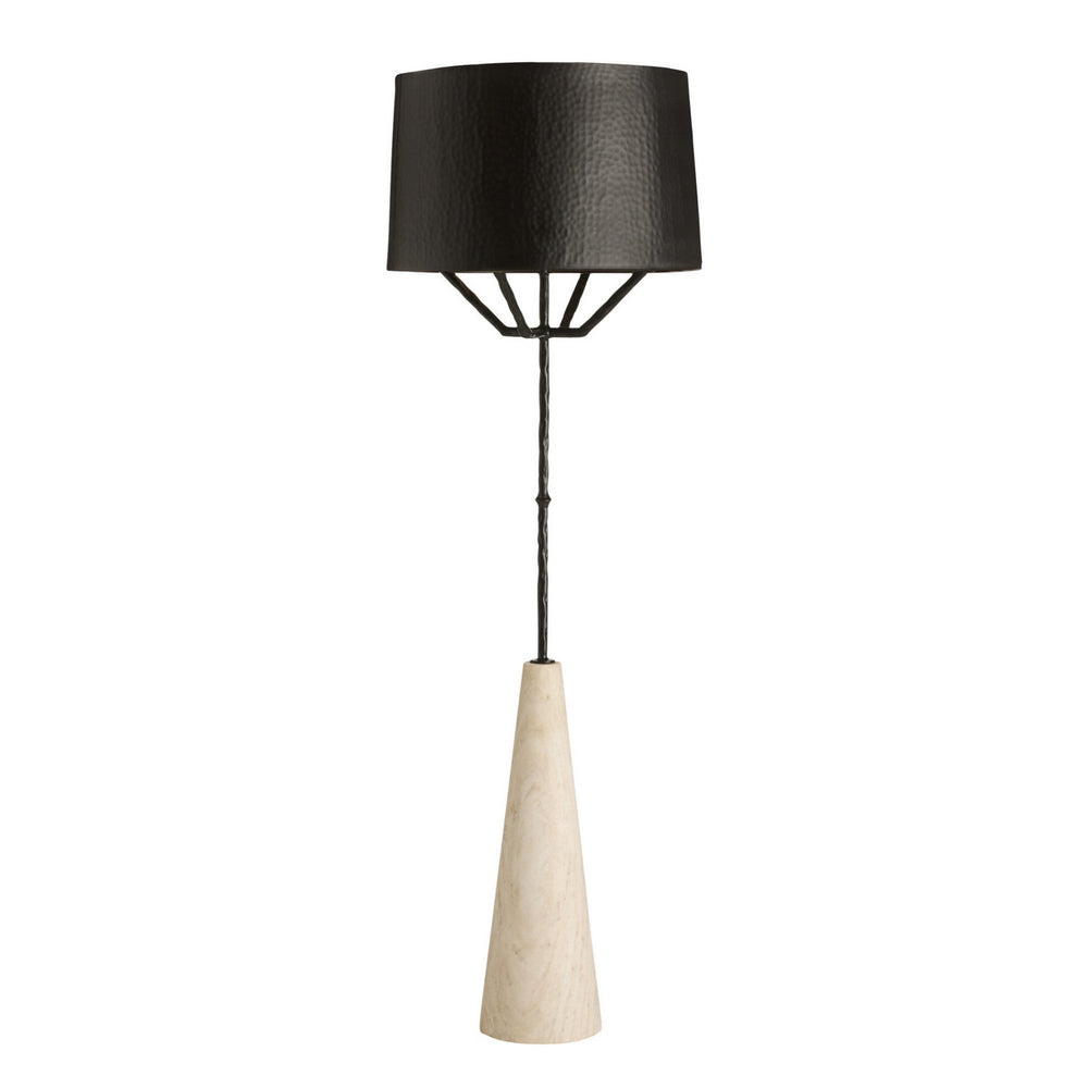 Arteriors - One Light Floor Lamp - Juneau - White- Union Lighting Luminaires Decor