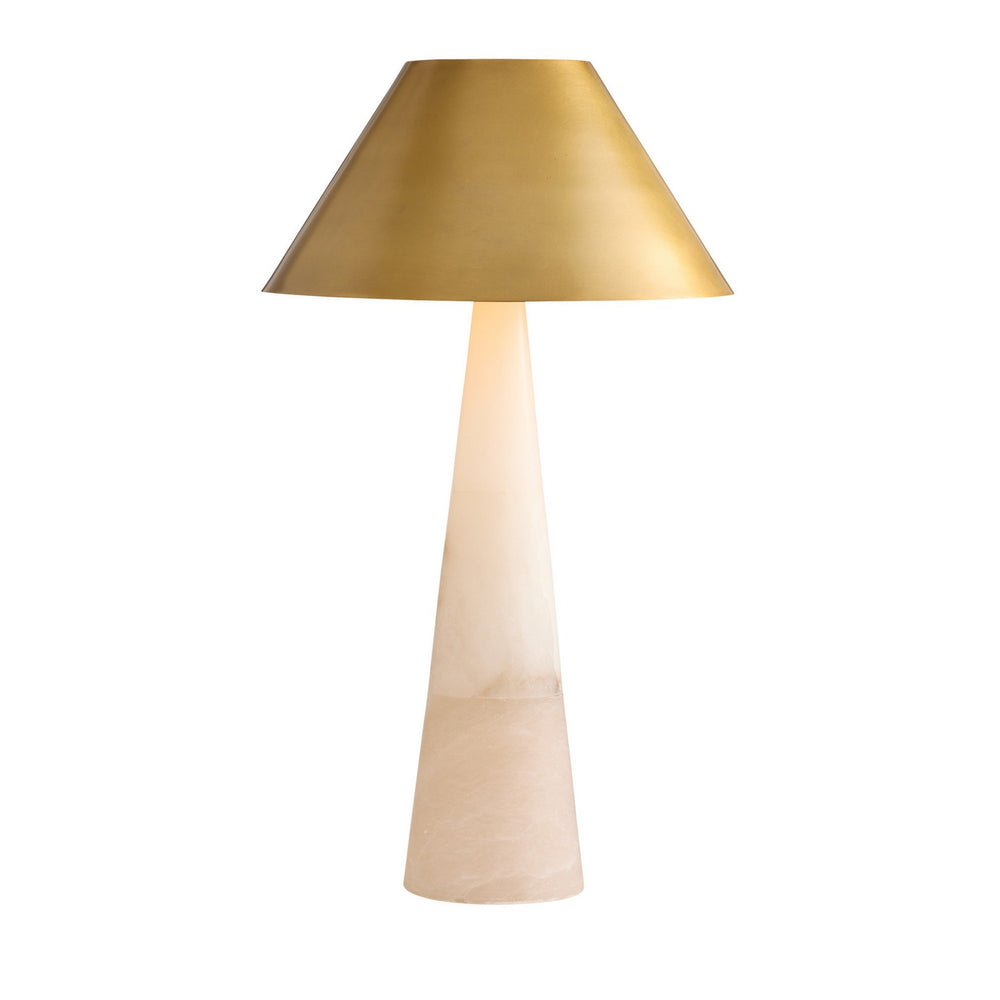 Arteriors - One Light Table Lamp - Chanell - White- Union Lighting Luminaires Decor