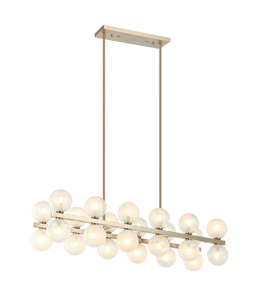 Matteo Canada - LED Pendant - Nimbus - Champagne Gold- Union Lighting Luminaires Decor