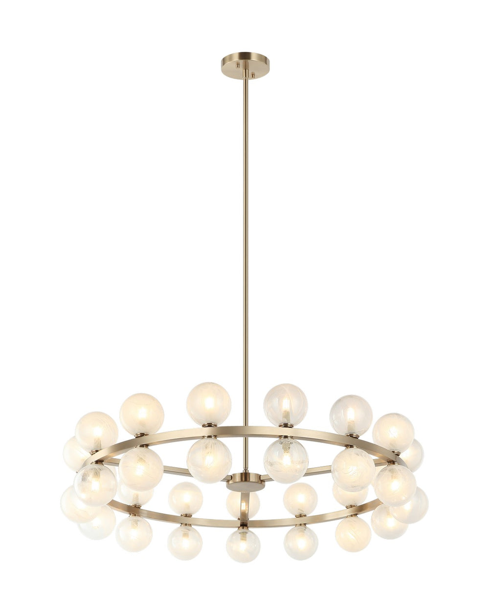 Matteo Canada - LED Pendant - Nimbus - Champagne Gold- Union Lighting Luminaires Decor
