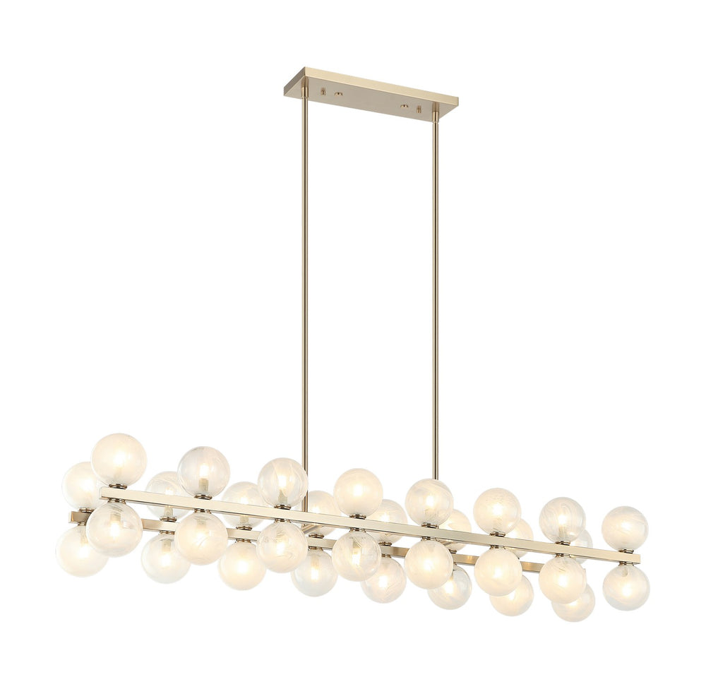 Matteo Canada - LED Pendant - Nimbus - Champagne Gold- Union Lighting Luminaires Decor