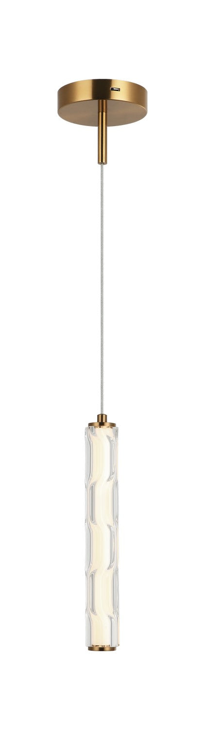 Matteo Canada - LED Pendant - Ripley - Aged Gold Brass- Union Lighting Luminaires Decor