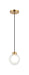Matteo Canada - LED Pendant - Solaris - Aged Gold Brass- Union Lighting Luminaires Decor