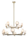 Matteo Canada - 14 Light Pendant - Cloudburst - Champagne Gold- Union Lighting Luminaires Decor